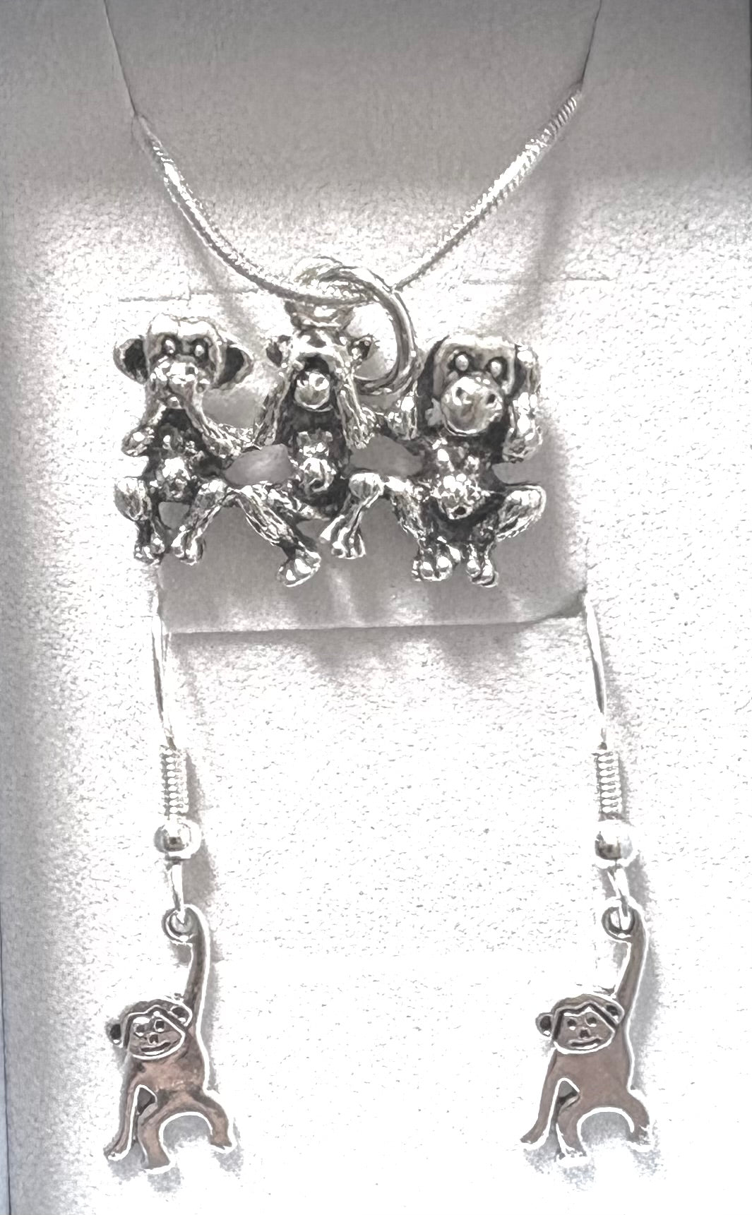 Monkey - 2pc jewellery set