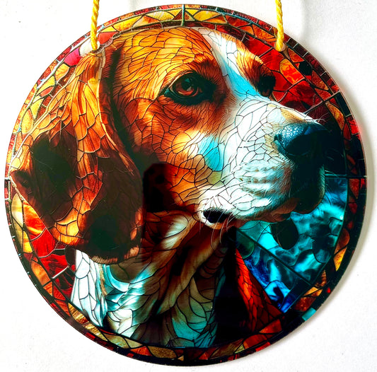 Dog suncatcher - Beagle