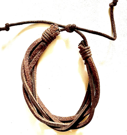 Bracelet- men’s/ women’s brown leather