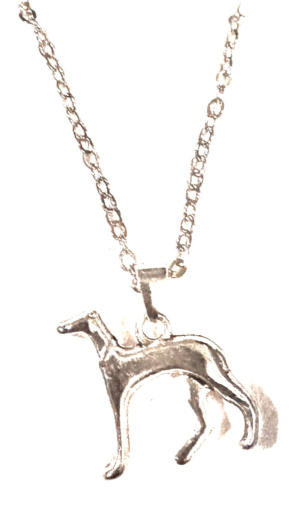 Dog - greyhound/ whippet necklace
