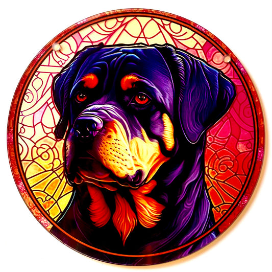 Dog suncatcher - Rottweiler