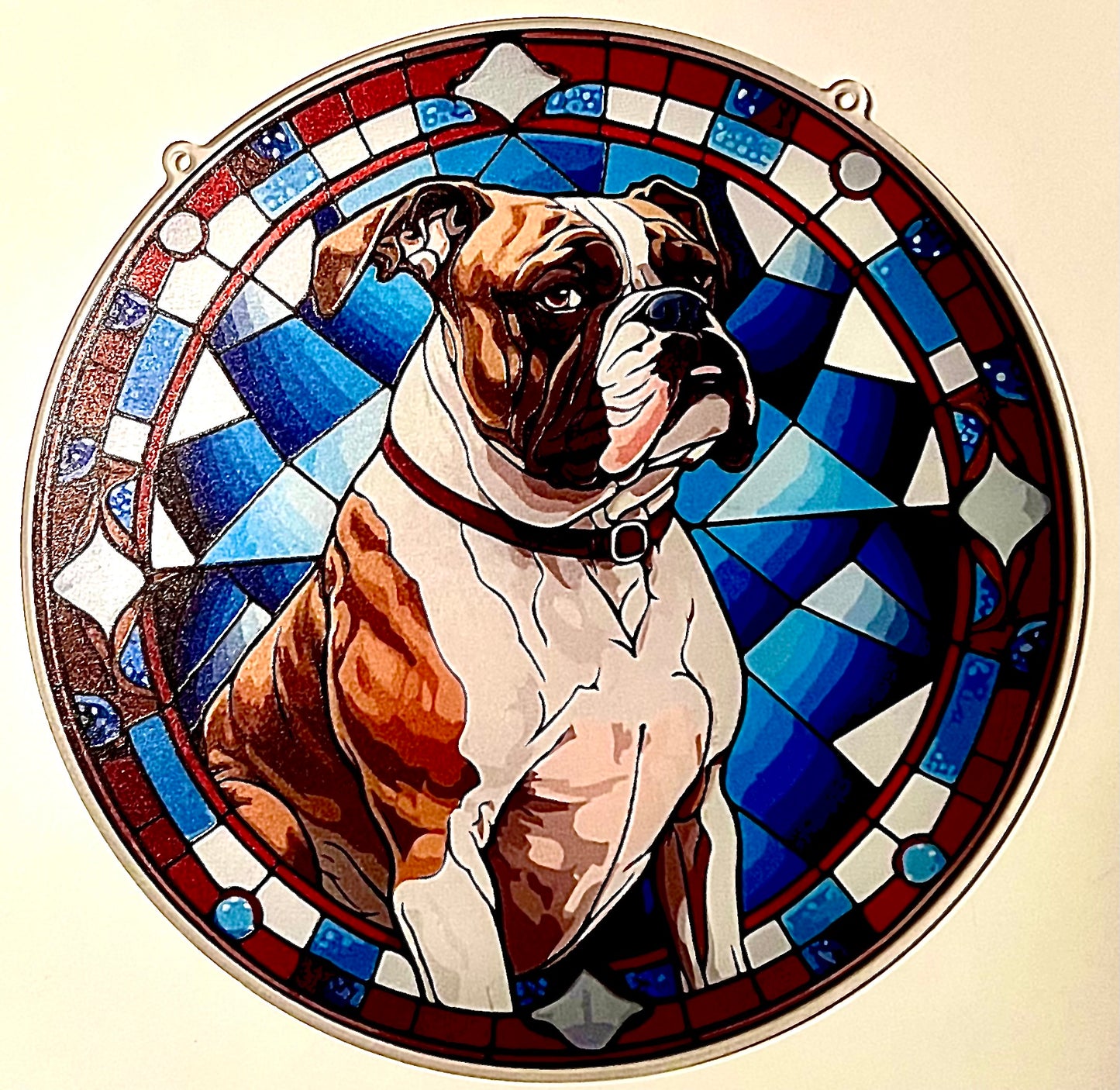 Dog suncatcher - Bulldog