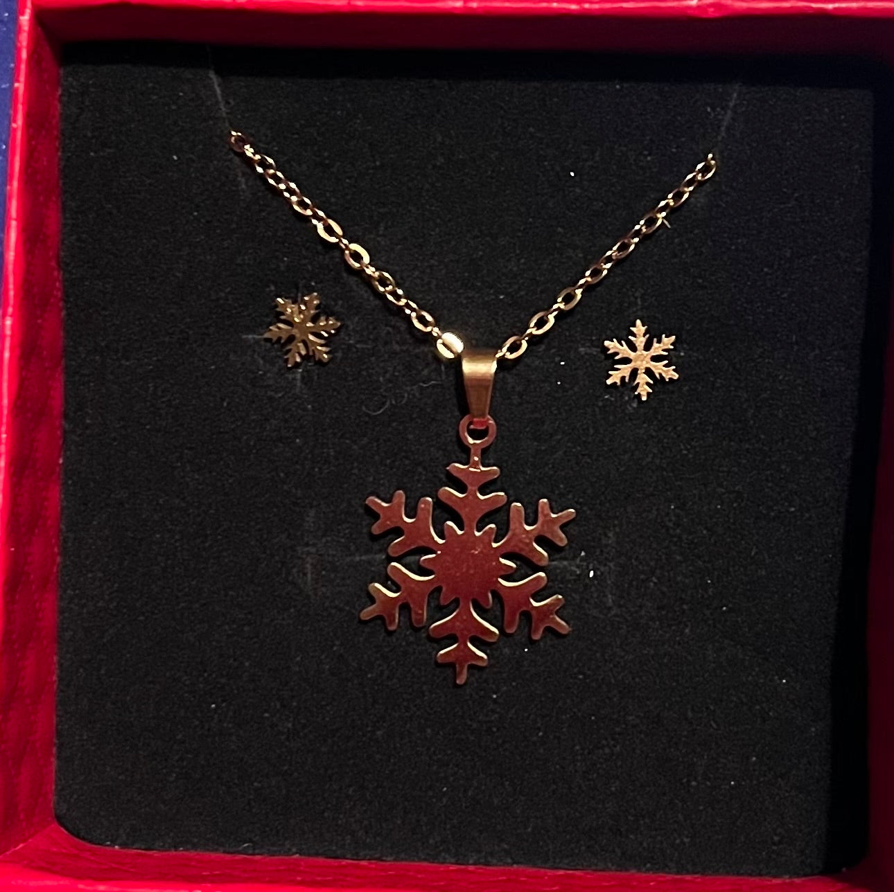 Snowflake 2pc jewellery giftset