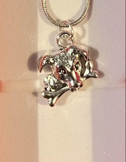 Necklace - Dog with bone