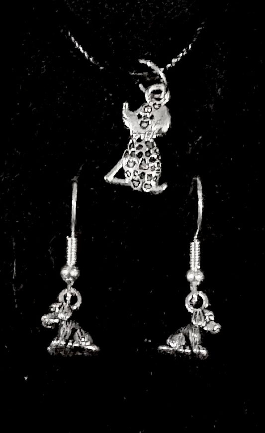 Dog - 2pc jewellery set