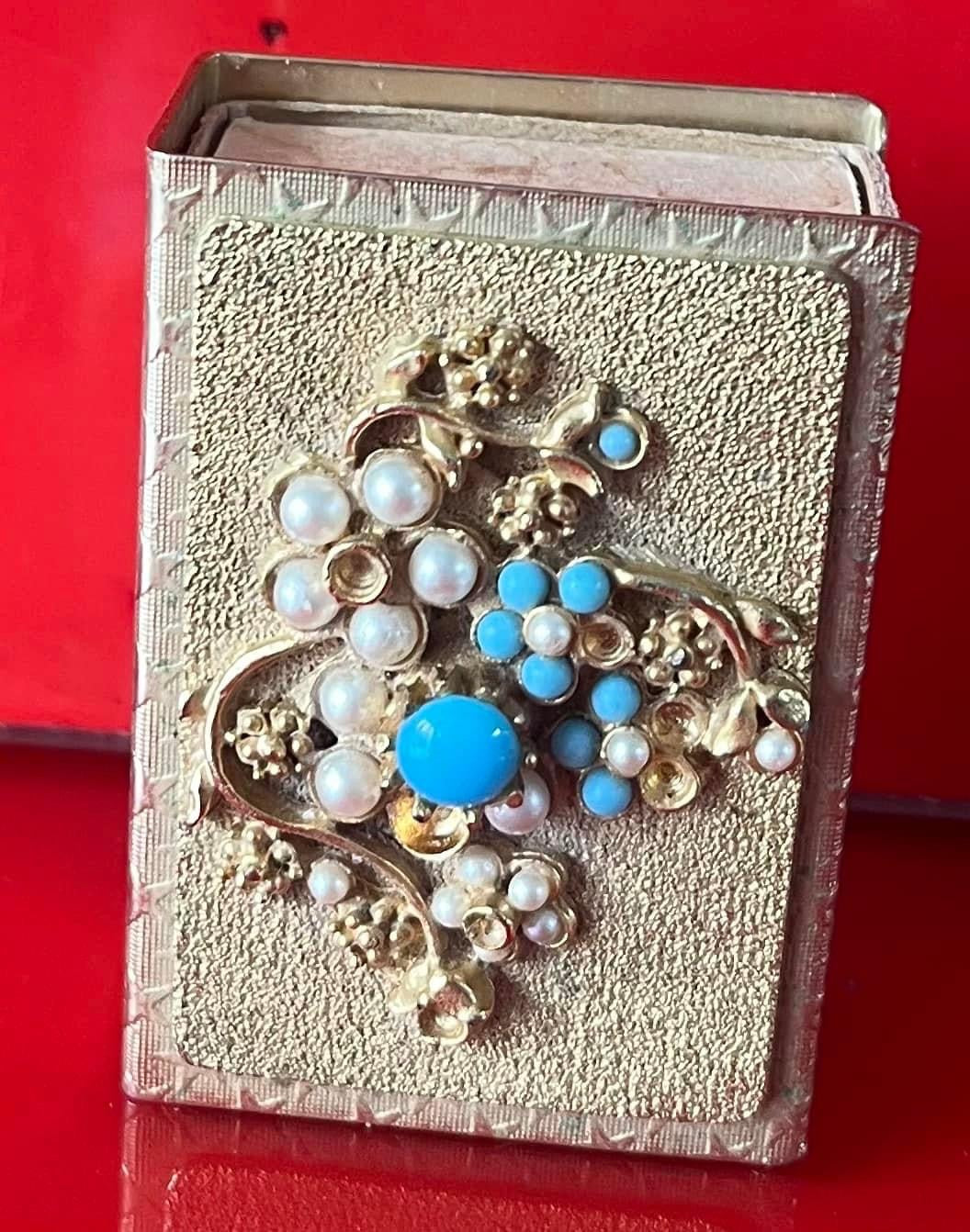 Vintage matchbox holder