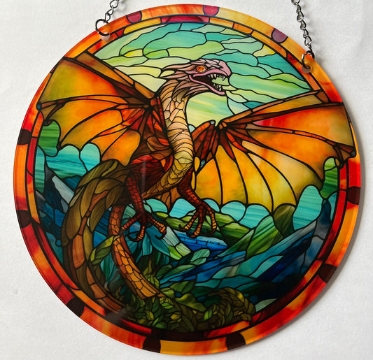 Dragon- Suncatcher Green