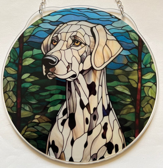 Dog Suncatcher - Dalmatian