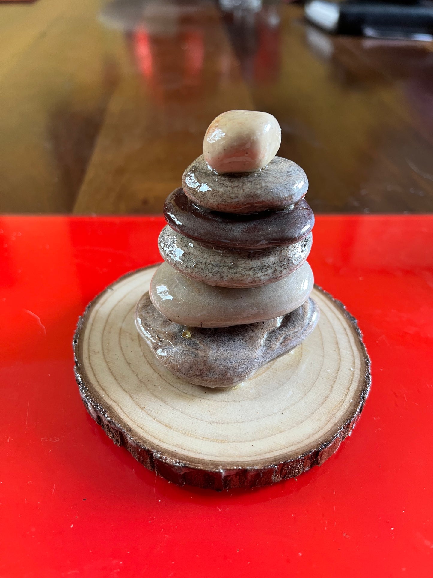 Stone totem