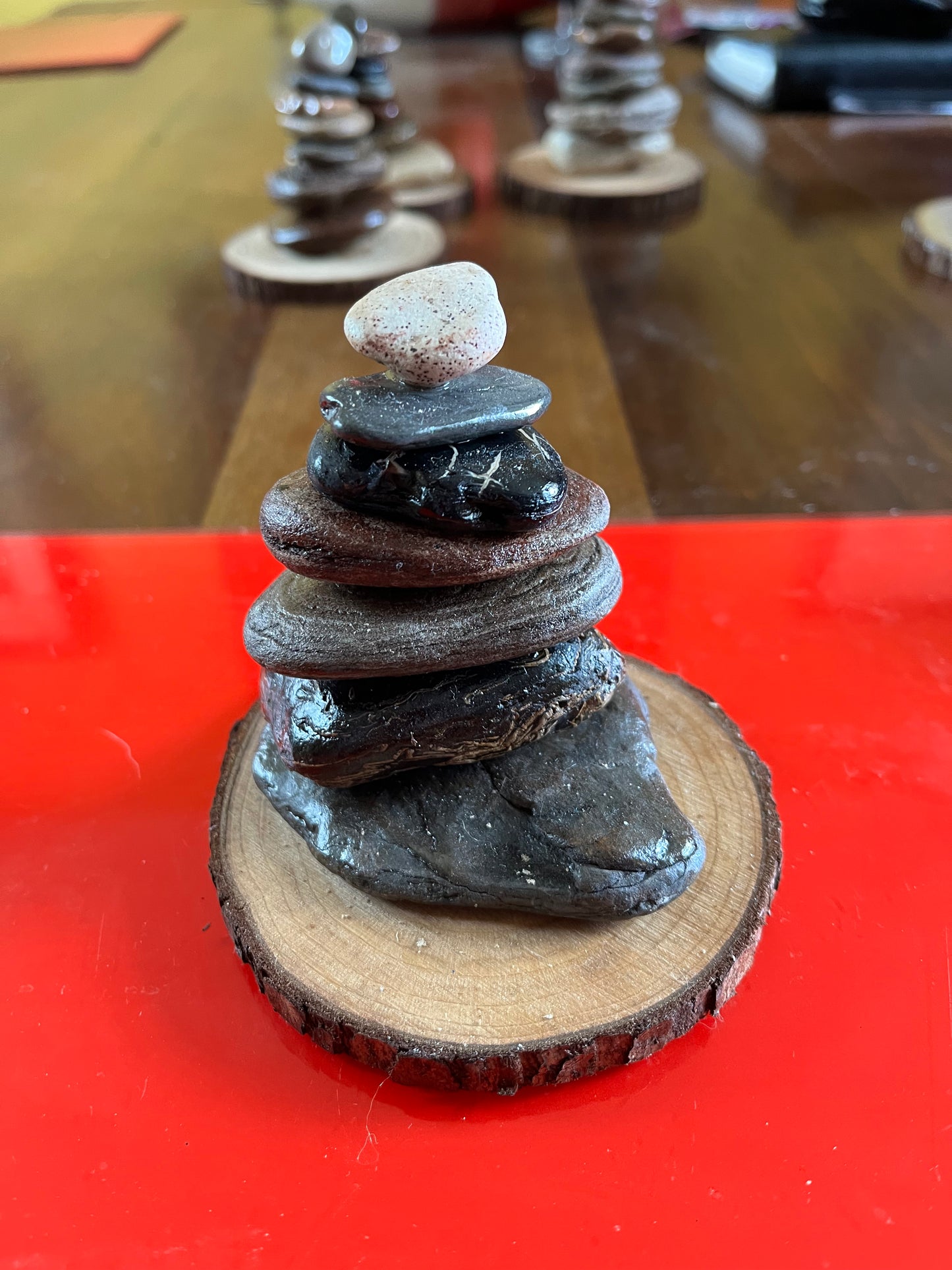 Stone totem