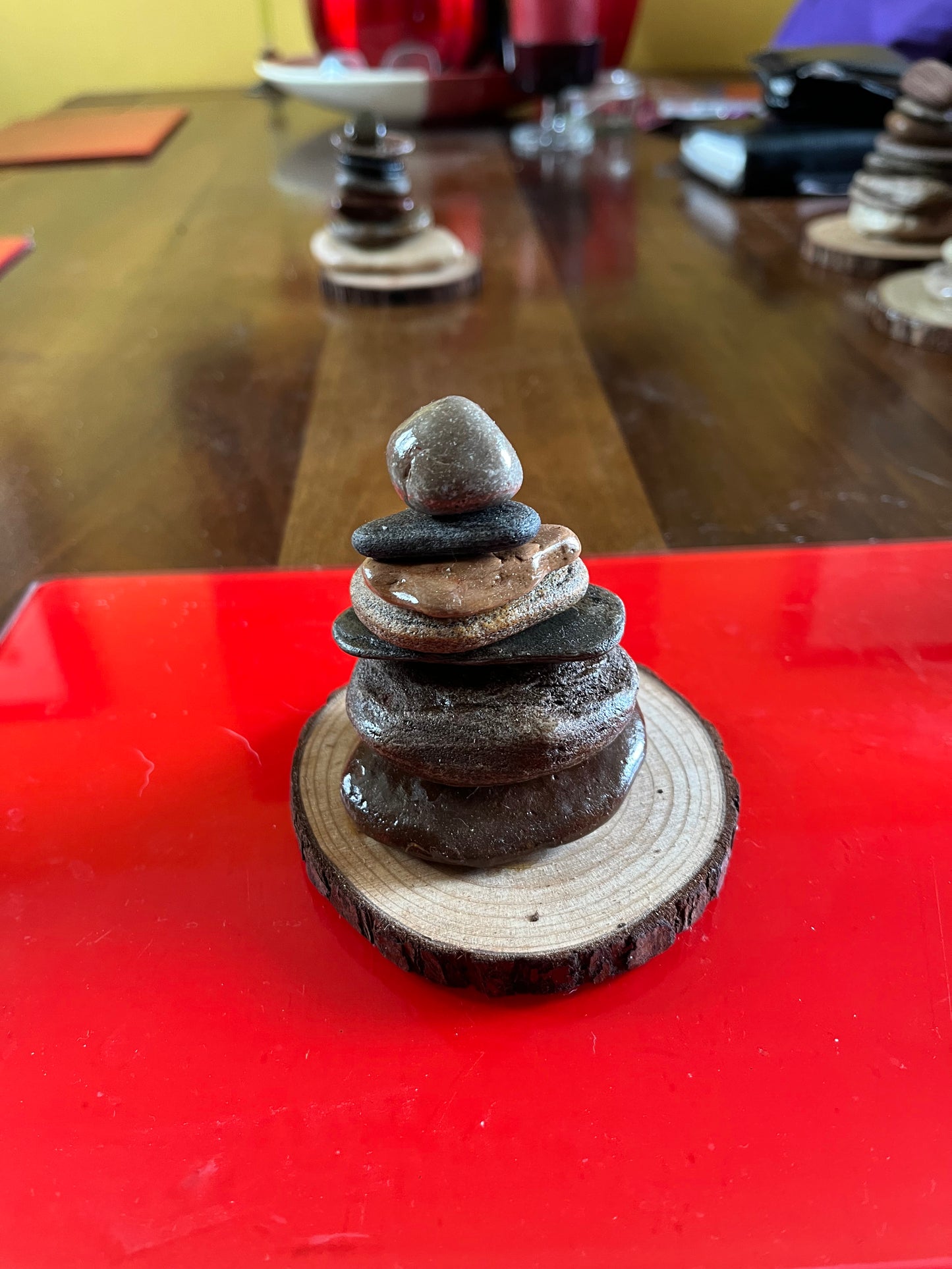 Stone totem