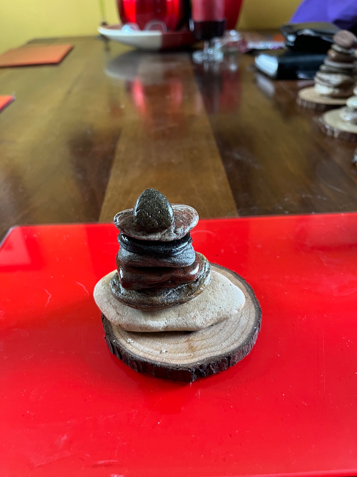 Stone totem