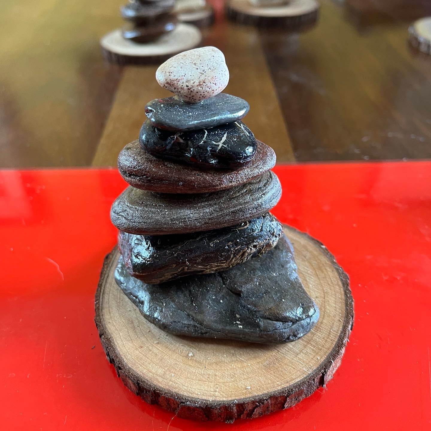 Stone totem